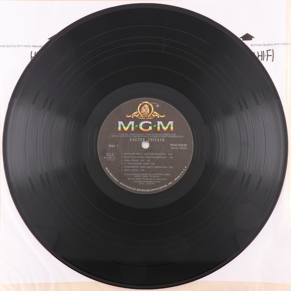 Dr Zhivago The Original Soundtrack Album MGM Vinyl LP 12" Vinyl LP WAE-90620 - Picture 7 of 12